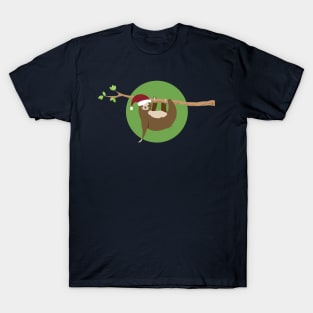 Santa Sloth T-Shirt